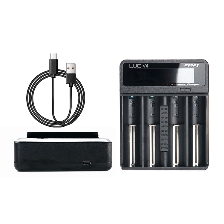 sp64671 Efest LUC V4 LCD Screen Type-C USB Charger