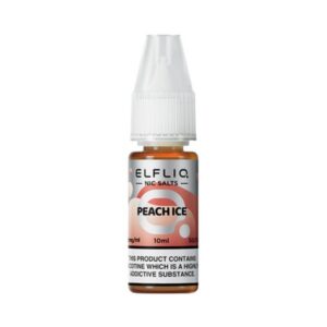 Elf Bar ELFLIQ - Nic Salt [Peach Ice 5mg]
