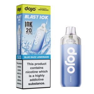 DOJO BLAST 10K Kit (Powered by Vaporesso) [Blue Razz Lemonade 20mg]