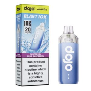 DOJO BLAST 10K Kit (Powered by Vaporesso) [Blueberry Sour Raspberry 20mg]