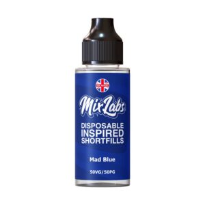 Mix Labs - 100ml Shortfill [Mad Blue]