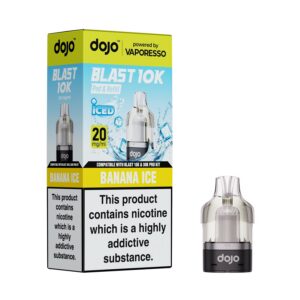 DOJO BLAST 10K/30K Prefilled Pod (Powered by Vaporesso) [Banana Ice 20mg]