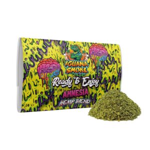 Iguana Smoke - Ready to Enjoy Hemp Blend [Amnesia 10g]