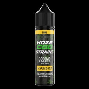 Haze CBD Strains E-Liquid - 60ml [Acapulco Gold 3000mg]