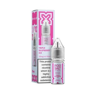 Pod Salt Nexus - Nic Salt - Triple Raspberry Ice [10mg]