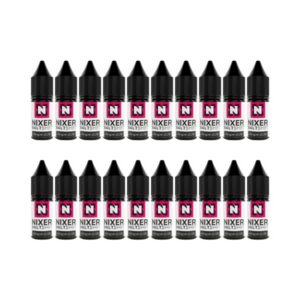 Nixer - Nic Shot - 50/50 Salt Nic Shot - 20 Pack [10MG]