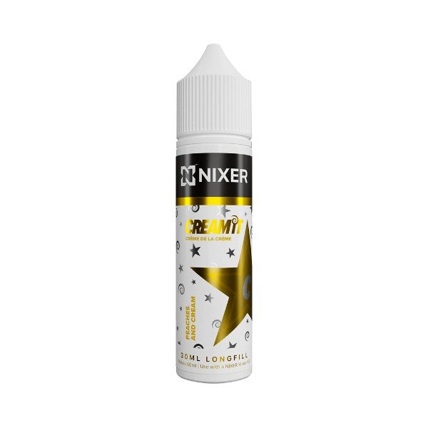 vsp66683 Nixer X Cream It - 30ml - Peaches and Cream - Longfill
