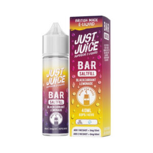 just juice bar 40ml blackcurrant lemonade saltfill [0mg]