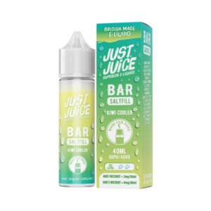 just juice bar 40ml kiwi cooler saltfill [0mg]