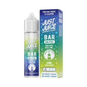 just juice bar 40ml sour blue razz lime saltfill [0mg]