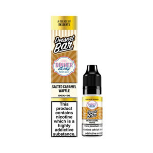 Dinner Lady Dessert Bar - Nic Salt - Salted Caramel Waffle [10MG]