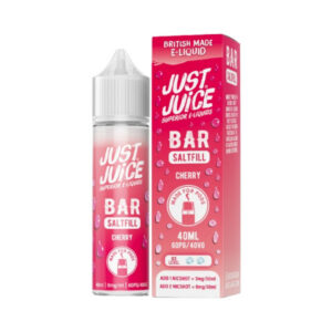 just juice bar 40ml cherry saltfill [0mg]