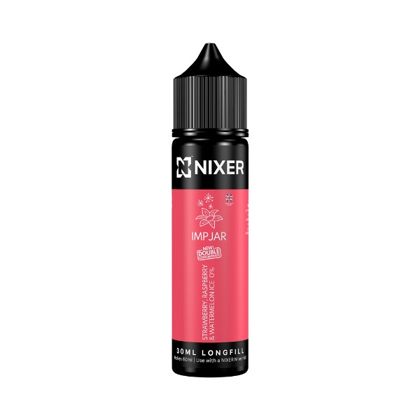 vsp72345 Nixer X Imp Jar - 30ml - Strawberry, Raspberry & Watermelon Ice - Longfill